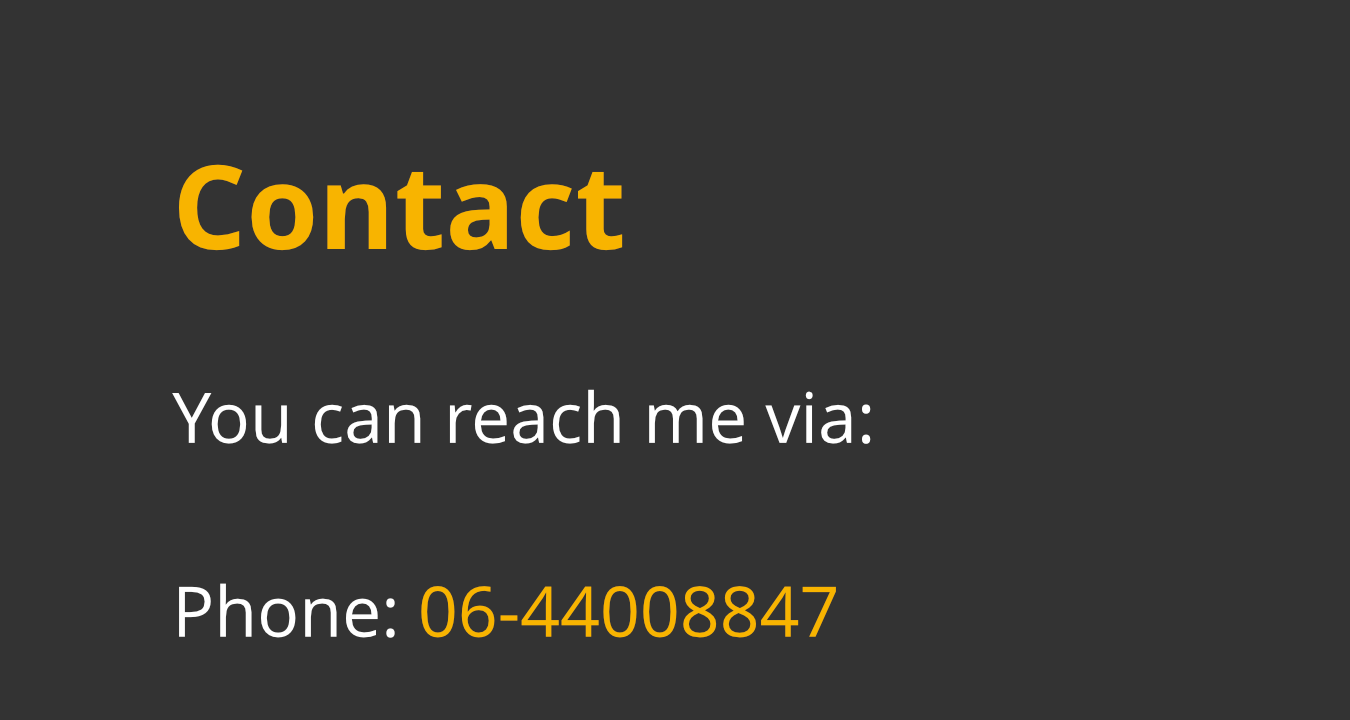 contact