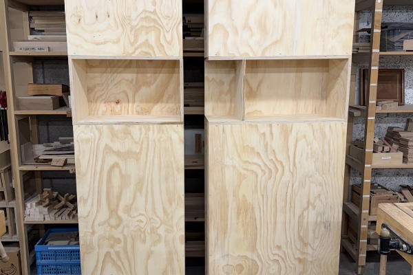 Maatwerk kasten gebouwd